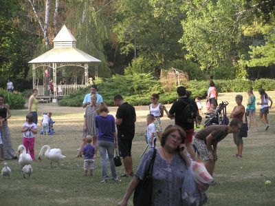 Donau-parken i Novi Sad.